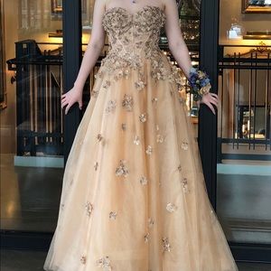 Sherri Hill custom beaded gown